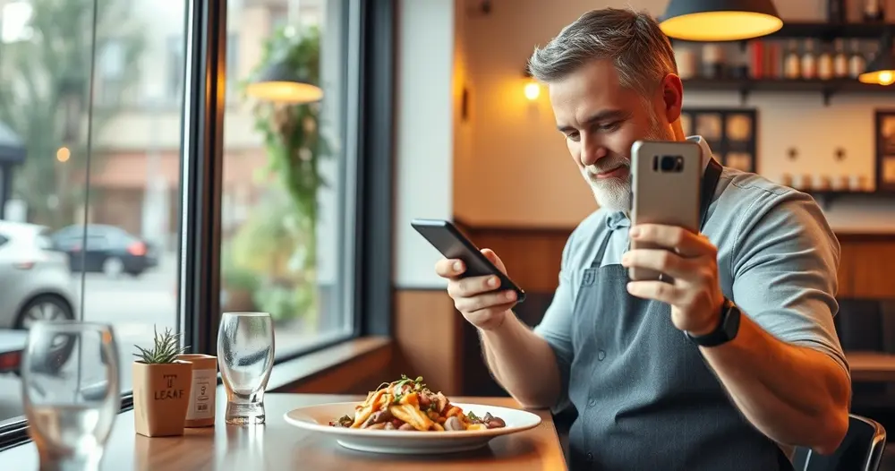 Como restaurantes atraem clientes nas redes