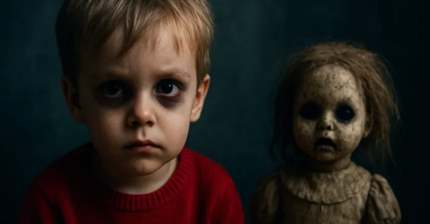 Atividade Paranormal 3: A Origem do Demônio Toby na Infância