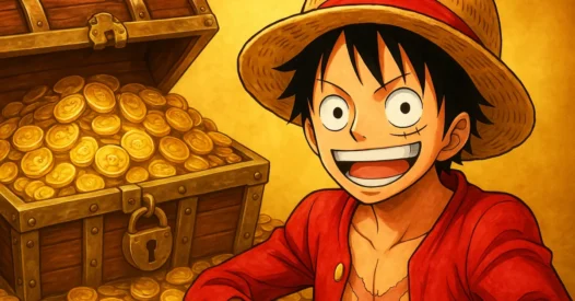 One Piece Stampede Toei Animation Luffy piratas tesouro Douglas