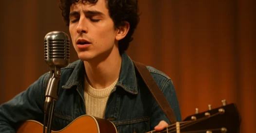Timothée Chalamet: Cantou ao Vivo em Biopic de Bob Dylan?
