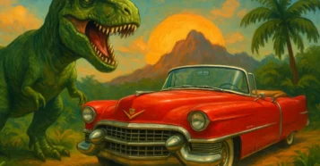 Cadillacs e Dinossauros: Aventura icônica dos 90 na TV