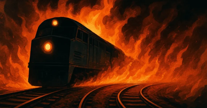 Denzel e Pine: Corrida Eletrizante em Trem Desgovernado