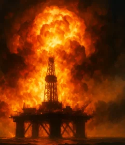 Explosão Fatal: O Inferno na Plataforma Que Chocou o Planeta!