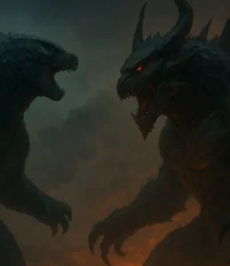 Godzilla x Kong: Novo Império! Skar King e Shimo de Wingard