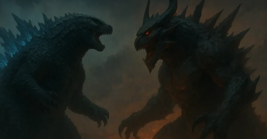 Godzilla x Kong: Novo Império! Skar King e Shimo de Wingard