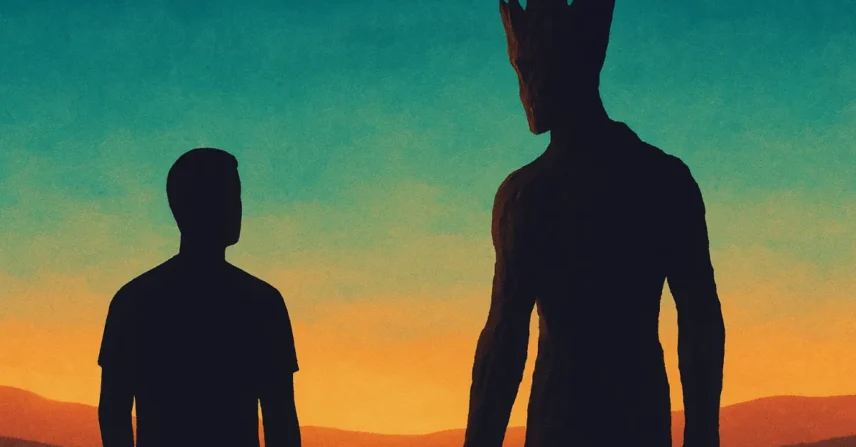 Guardiões da Galáxia: Gunn, Pratt, Groot e Rocket!