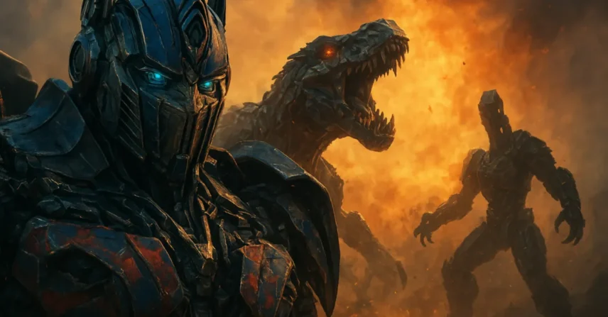 Transformers 4: Wahlberg, Dinobots e o Vilão Lockdown Ataca!