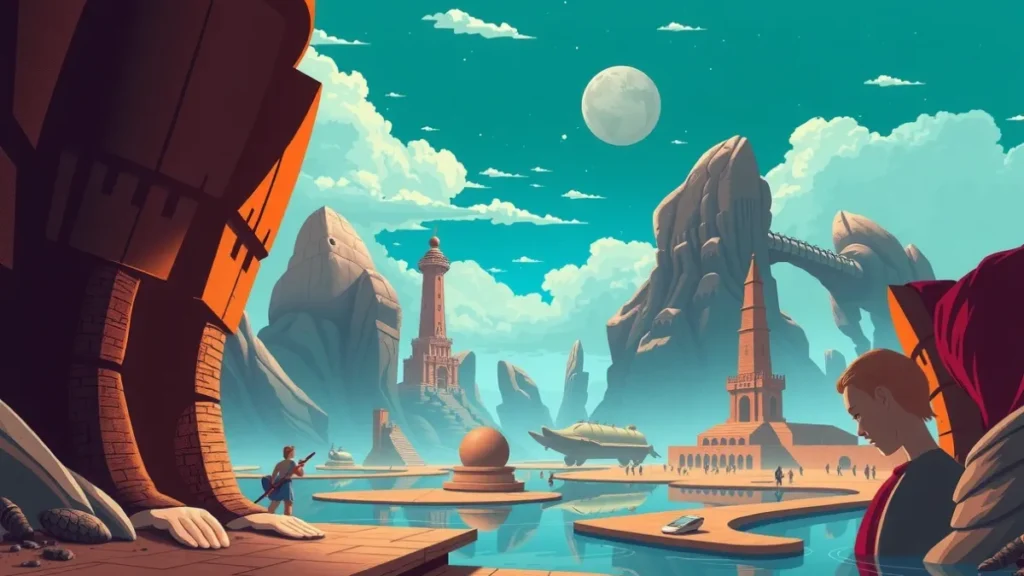 Os reinos e lugares mais importantes do universo de He-Man