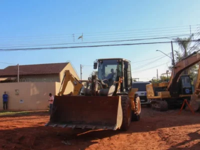 Obras de asfalto e drenagem começam na Vila Nogueira e Aimoré