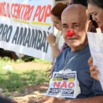 Protesto contra Centro POP no Amambaí: moradores temem segurança