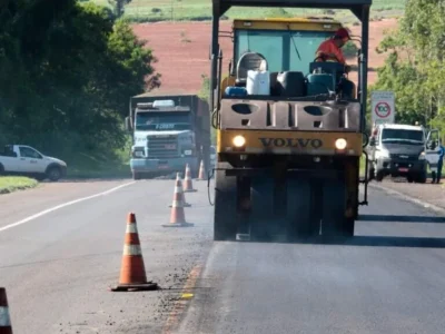 Trabalhador morre ao cair em caminhão de asfalto na BR-163